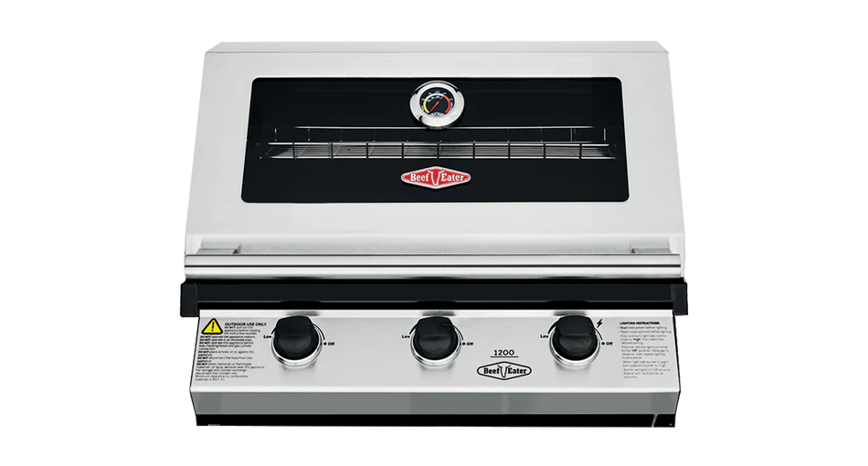 Beefeater 1200S Series 3 Burner Built In BBQ
