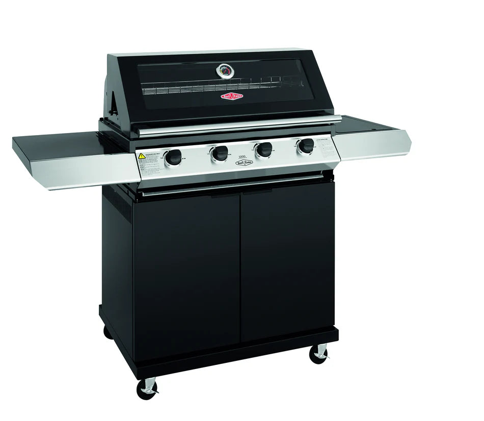 1200E Series - 4 Burner BBQ & Side Burner Trolley