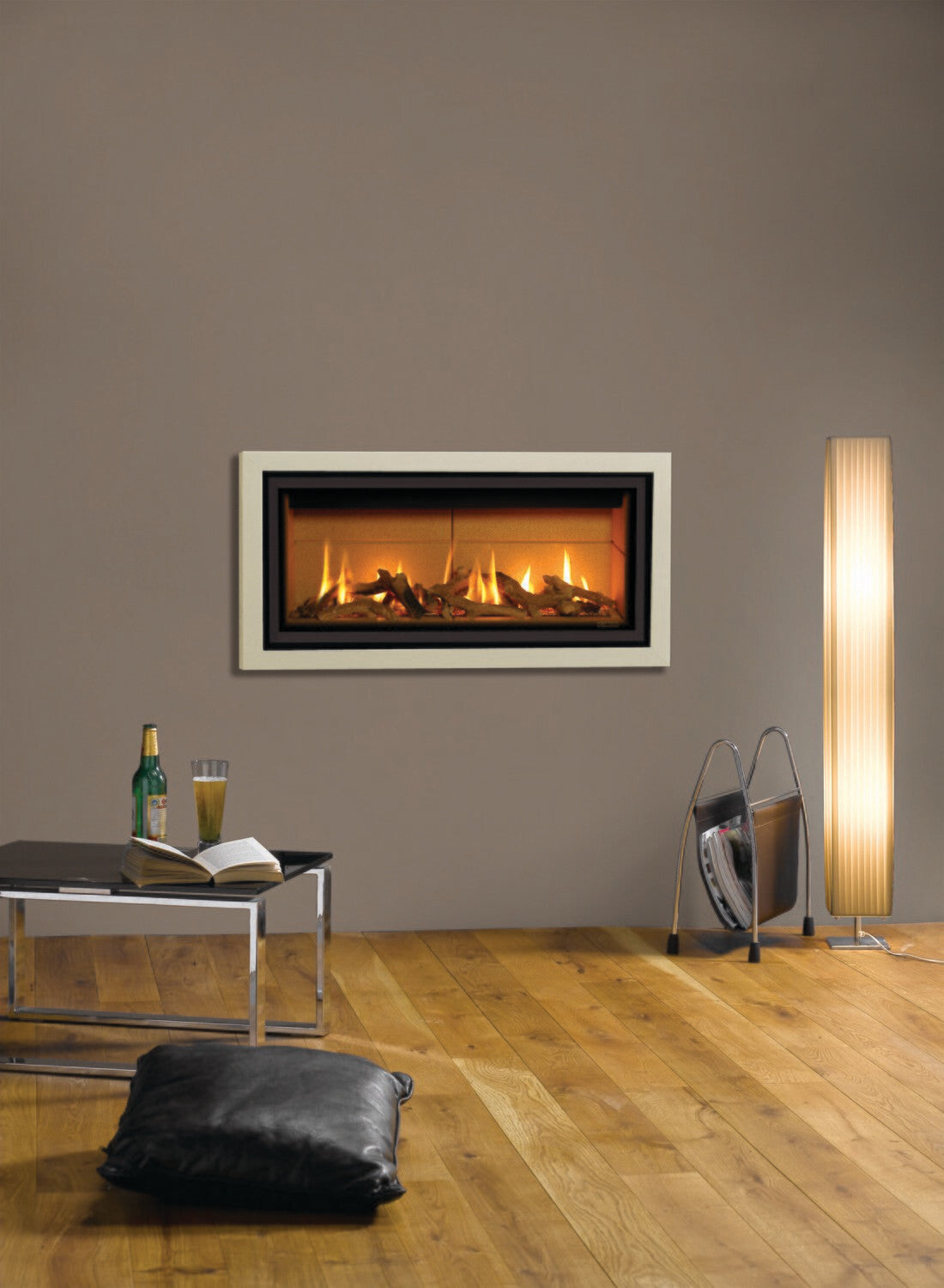 Gazco Studio Inset Glass Fronted Range - Gas