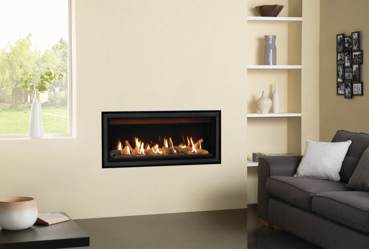 Gazco Studio Inset Glass Fronted Range - Gas