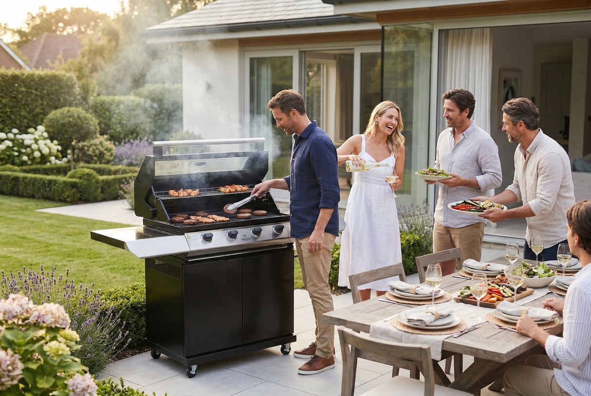 Beefeater 1200E Series - 4 Burner Built-In BBQ