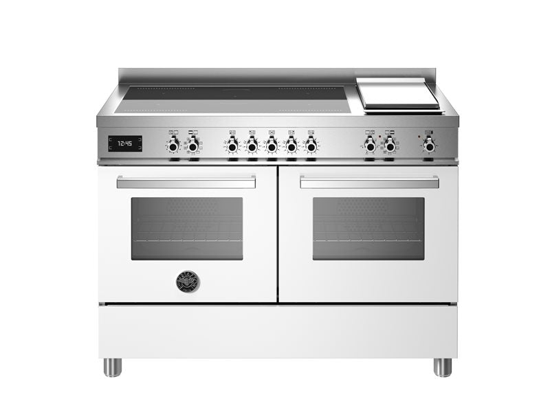 Bertazzoni Professional 120 cm Induction Top + Griddle, Electric Double Oven