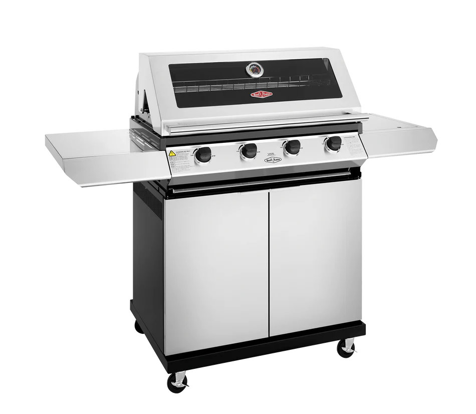 Beefeater 1200S Series - 4 Burner BBQ & Side Burner Trolley