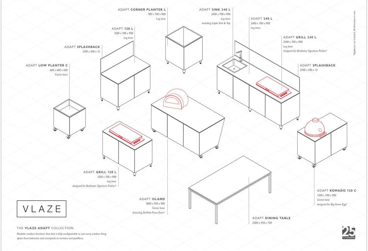 Vlaze Adapt Dining Table