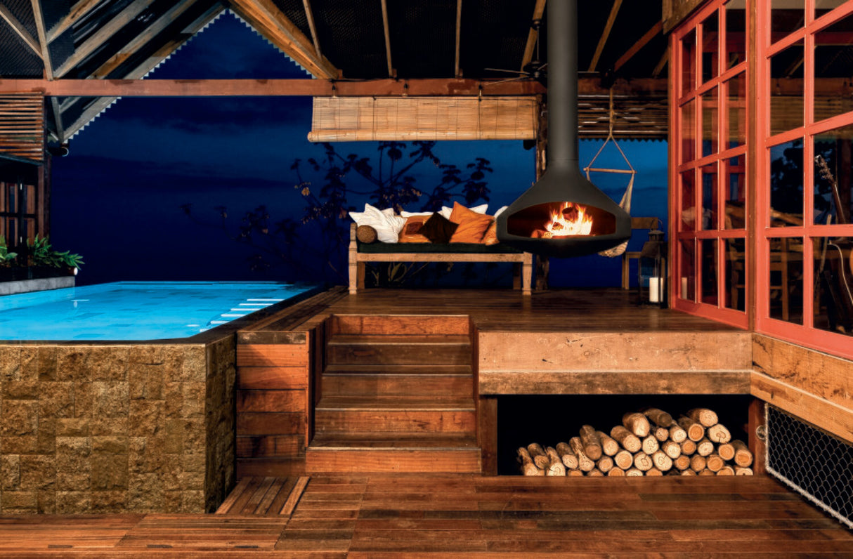 Ergofocus Outdoor Wood Burner