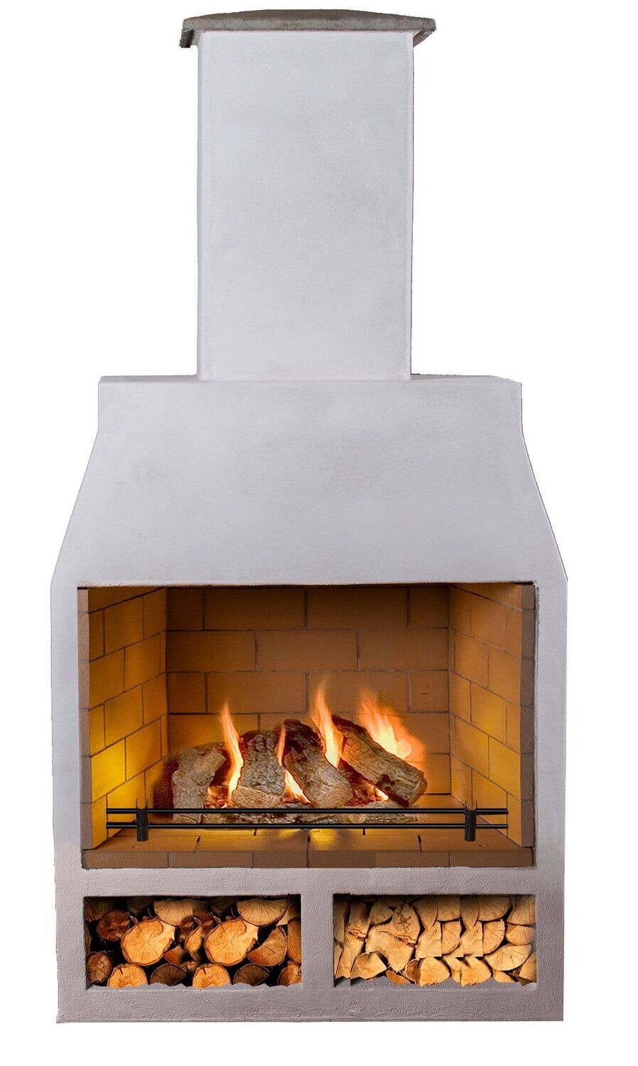 Schiedel 1200 (Large) Outdoor Fireplace