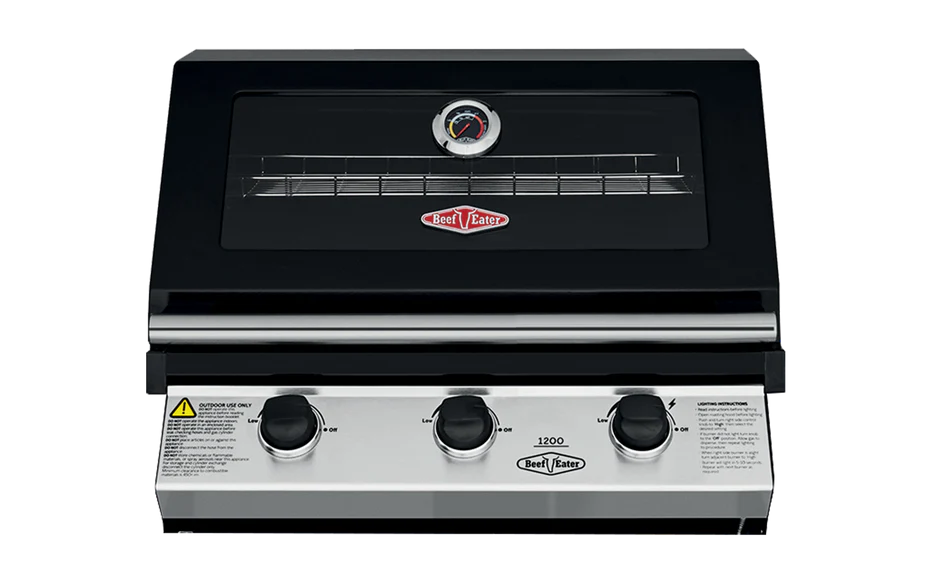Beefeater 1200E Series - 3 Burner Built-In BBQ