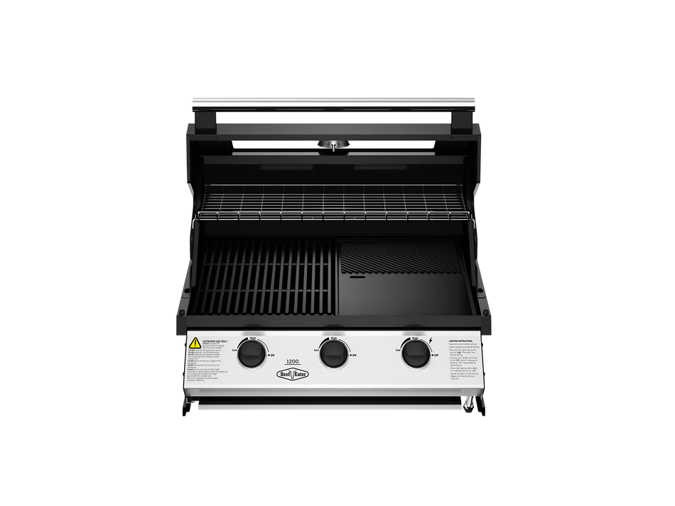 Beefeater 1200E Series - 3 Burner Built-In BBQ