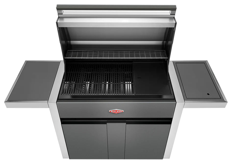 Beefeater 1700 Series - 5 Burner BBQ & Side Burner Trolley