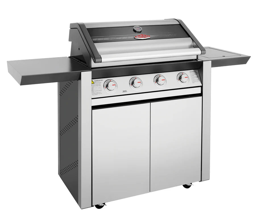 Beefeater 1600S Series - 4 Burner BBQ & Side Burner Trolley