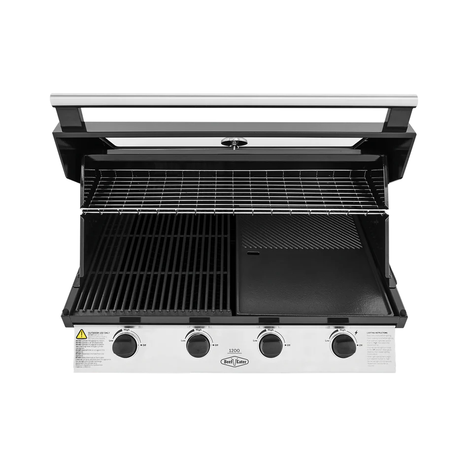 Beefeater 1200E Series - 4 Burner Built-In BBQ