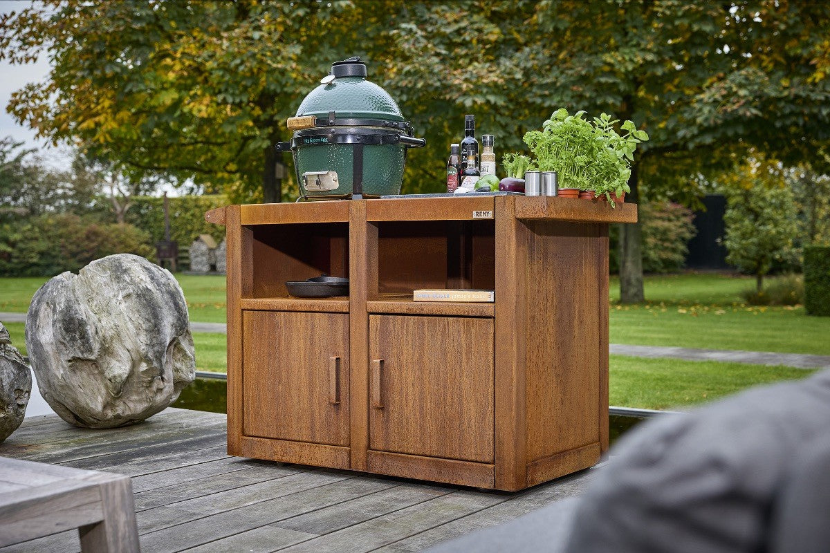 RB73 BBQuar Kamado Outdoor Kitchen Closed Top