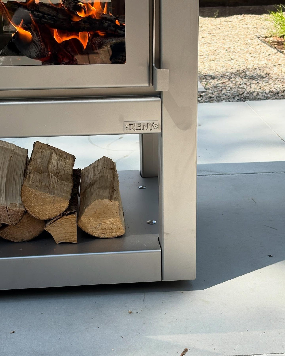 RB73 Outdoor Fire Stainless Steel - XXL Mobile
