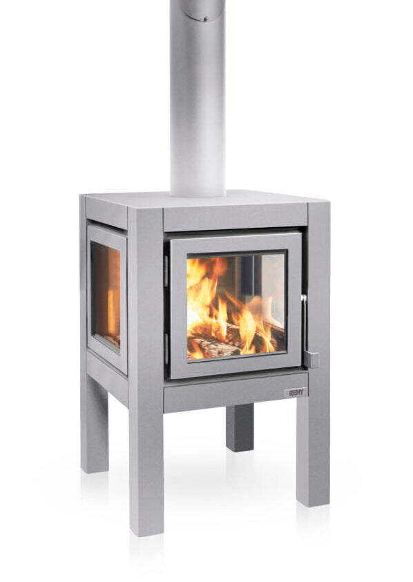 RB73 Outdoor Fire Stainless Steel - Large Legs