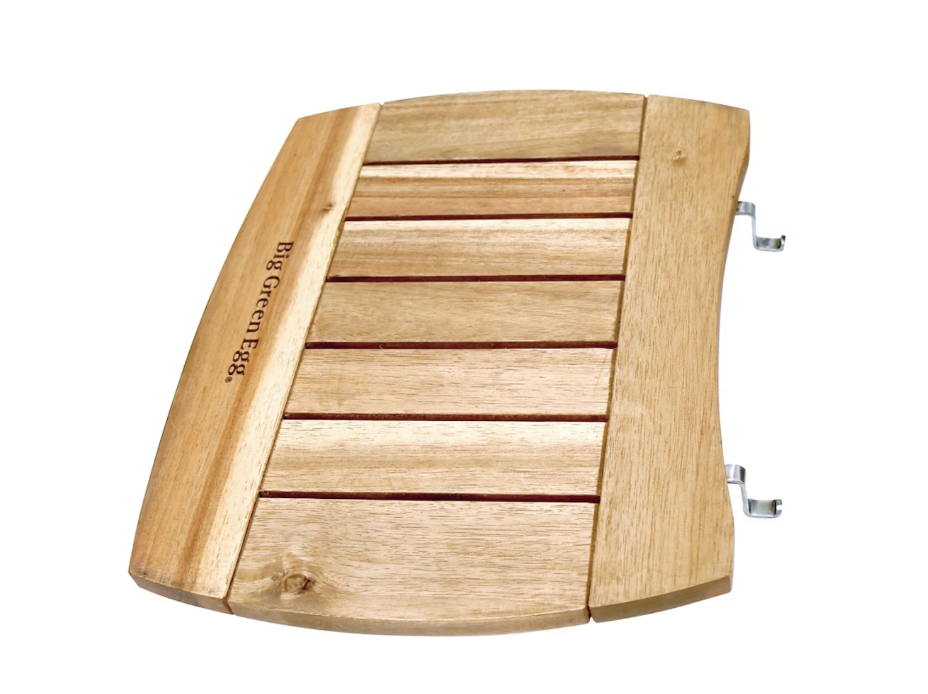 Big Green Egg Acacia Shelves