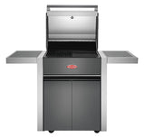 Beefeater 1700 Series - 3 Burner BBQ & Side Burner Trolley