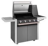 Beefeater 1500 Series - 4 Burner BBQ & Side Burner Trolley