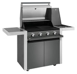 Beefeater 1700 Series - 4 Burner BBQ & Side Burner Trolley