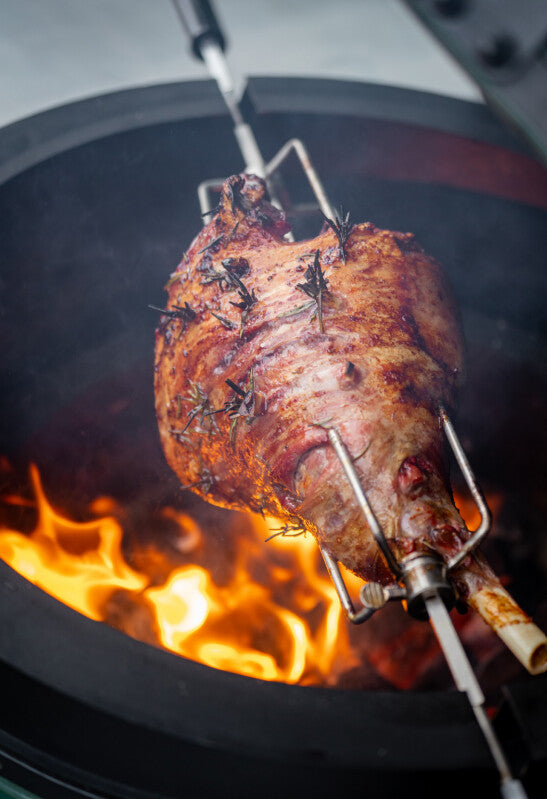 Big Green Egg Rotisserie – Morley Stove