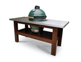 Big Green Egg Cover for Large EGG in Premium Royal Mahogany Table