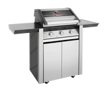 Beefeater 1600S Series - 3 Burner BBQ & Side Burner Trolley