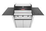 Beefeater 1600S Series - 3 Burner BBQ & Side Burner Trolley