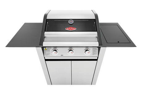 Beefeater 1600S Series - 3 Burner BBQ & Side Burner Trolley