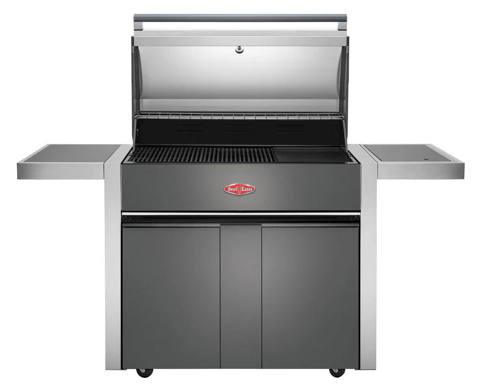 Beefeater 1700 Series - 5 Burner BBQ & Side Burner Trolley
