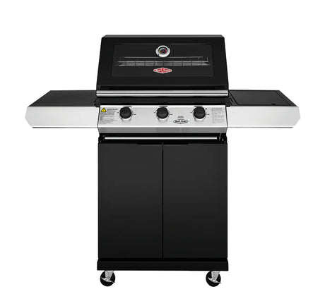 Beefeater 1200E Series - 3 Burner BBQ & Side Burner Trolley