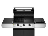 Beefeater 1200E Series - 3 Burner BBQ & Side Burner Trolley
