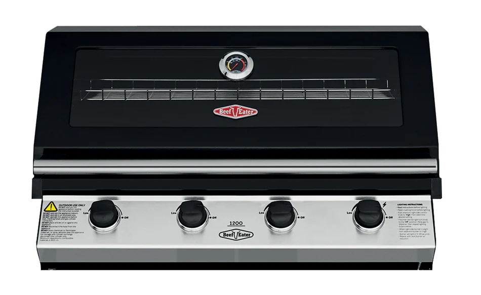 Beefeater 1200E Series - 4 Burner Built-In BBQ