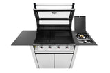 Beefeater 1600S Series - 4 Burner BBQ & Side Burner Trolley