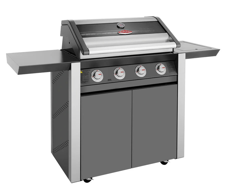 Beefeater 1600E Series - 4 Burner BBQ & Side Burner Trolley