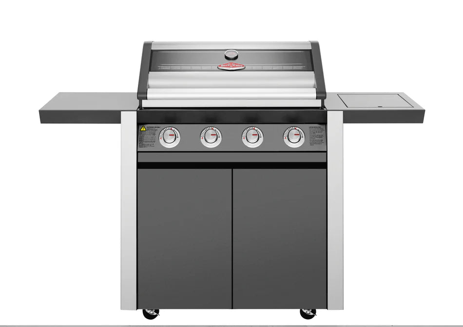 Beefeater 1600E Series - 4 Burner BBQ & Side Burner Trolley