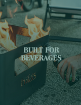 Big Green Egg  Höfats Beer Box Fire Pit