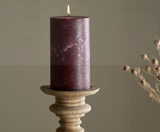 Nkuku Rustic Soy Blend Pillar Candle