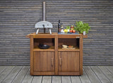 RB73 BBQuar Kamado Outdoor Kitchen Closed Top