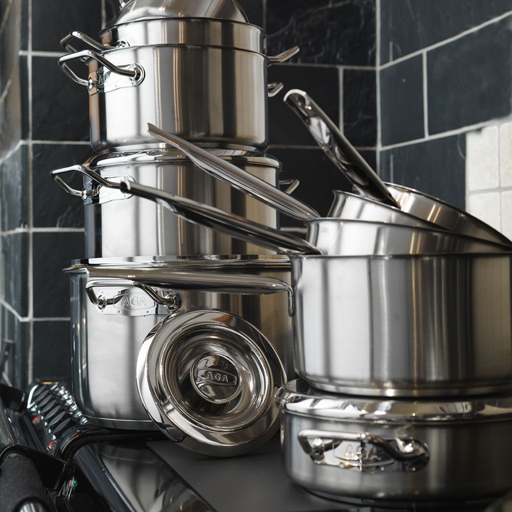 AGA Stainless Steel Casserole - 18cm