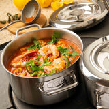 AGA Stainless Steel Casserole - 18cm