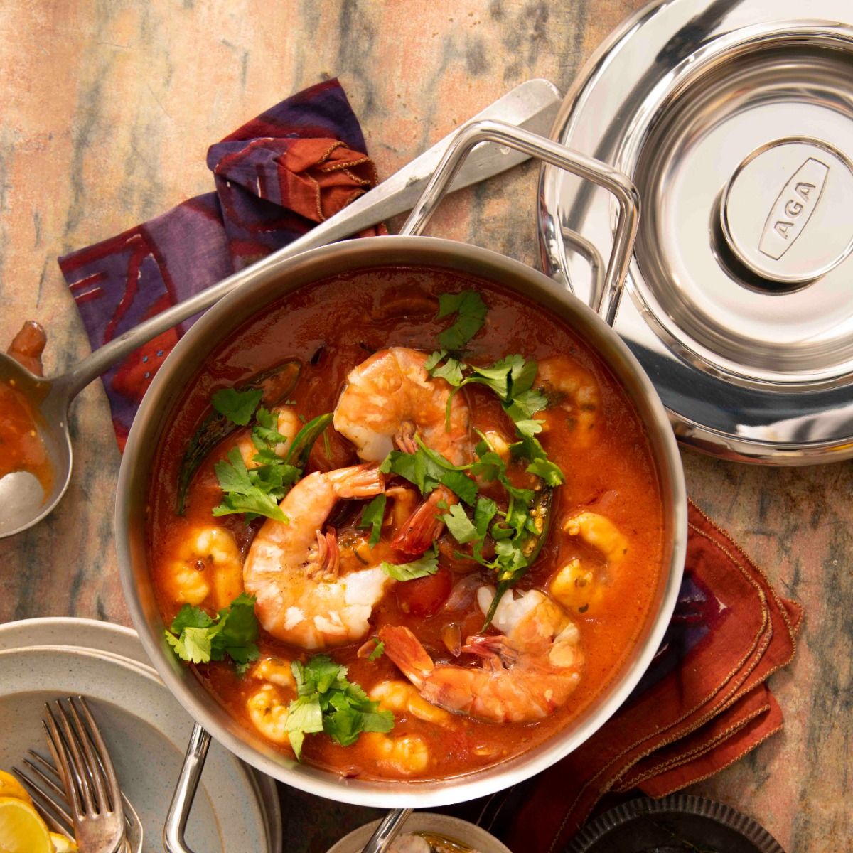 AGA Stainless Steel Casserole - 18cm