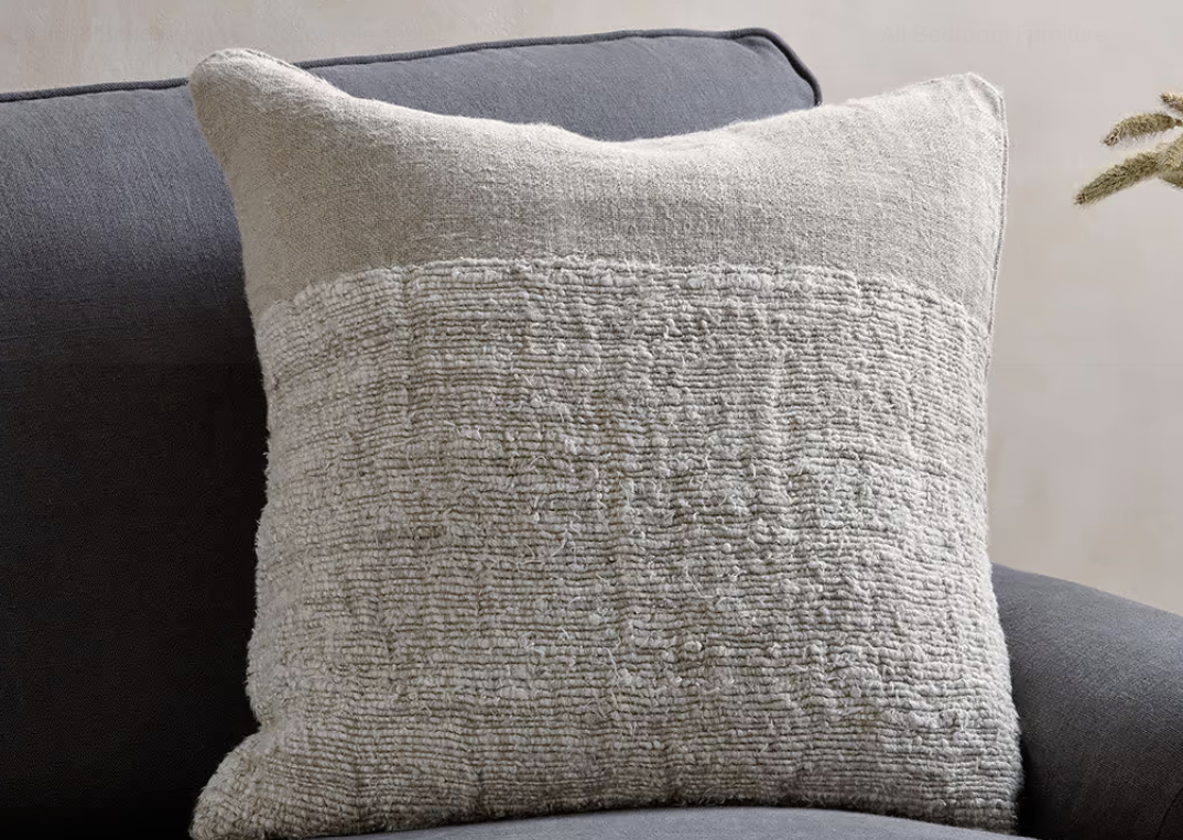 Nkuku Puli Recycled Linen Cushion Cover