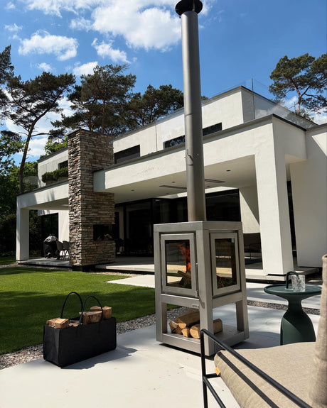 RB73 Outdoor Fire Stainless Steel - XXL Mobile