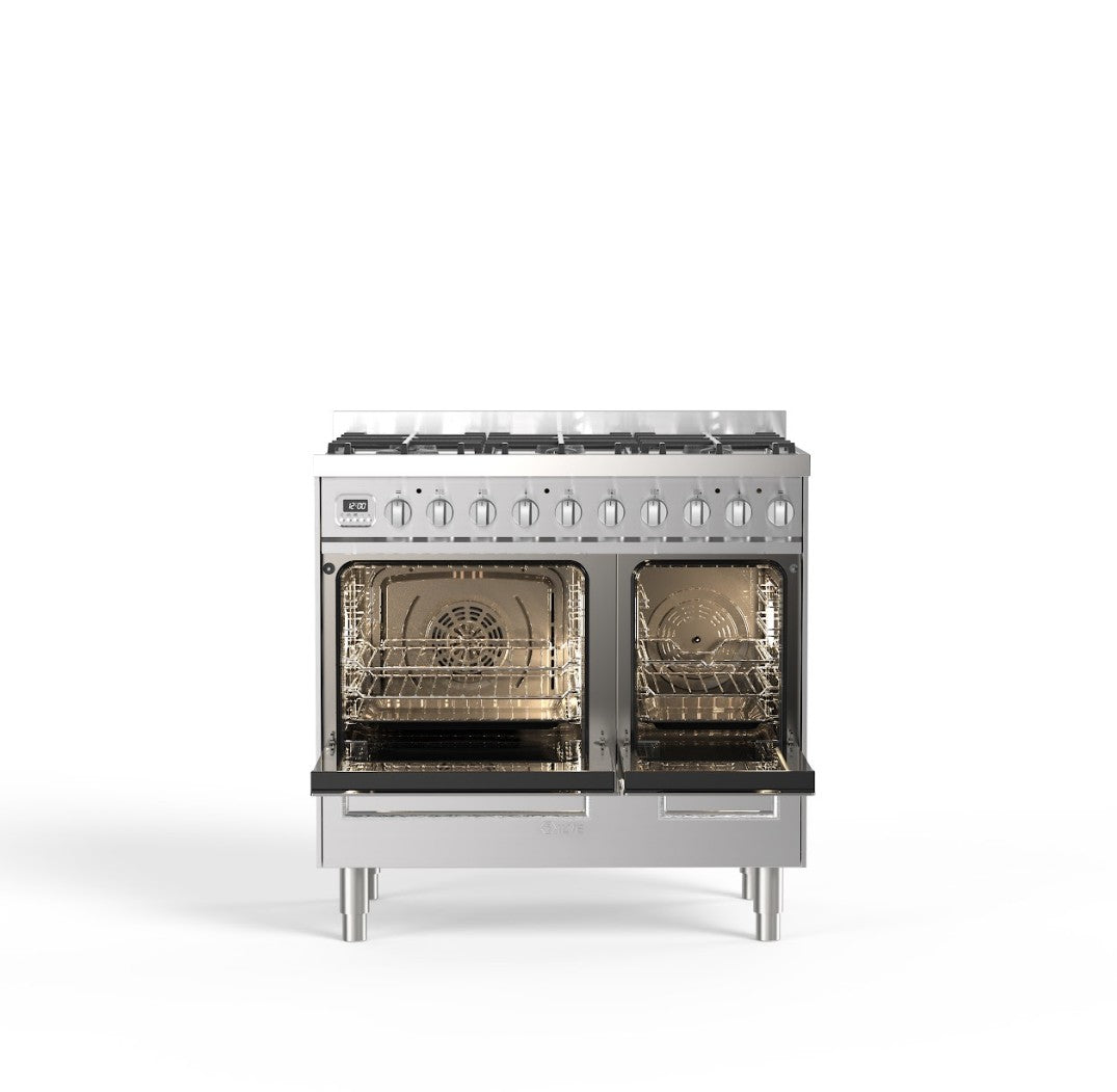Ilve Pro Line 90m Twin 6 Burner Cooker
