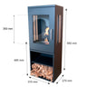 Scandiflame Cheyenne Bioethanol Stove