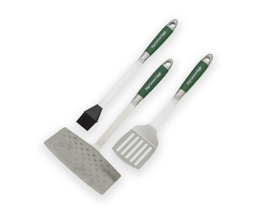 Big Green Egg Stainless Steel Custom Barbecue Tool Set